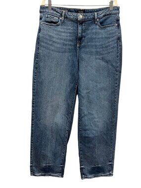 NYDJ Jemma Barrel Jeans, Med Wash, 12